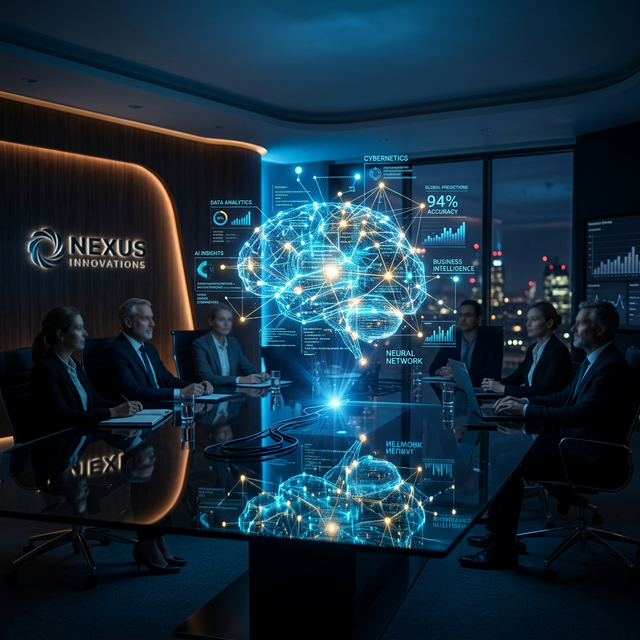AI Hologram Boardroom